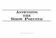 Assessing the Show Pointer - NZ Dog Judgenzdogjudge.com/.../2018/07/Assessing-the-show-pointer.pdf · 2018-07-05 · Pointer crosses: Greyhounds, Foxhounds, Bloodhounds, and Bull