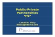 Public-Private Partnerships “P3” › wp-content › uploads › sites › ... · Project Capital Cost • Top RkdRanked PlProposal capit lital and reltdlated cost ‐ $665 million