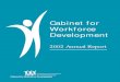 Cabinet for Workforce Development - Kentucky · Cabinet for Workforce Development 12 T he Cabinet for Workforce Development is committed to growing a strong workforce for Kentucky