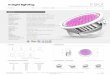 PROFILE - Insight Lighting – Shaping the Experience of Light€¦ · project : type: catalog : specifications are subject performance summary accessories / options light source