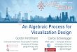 An Algebraic Process for Visualization Designalgebraicvis.net/assets/vis2014_talk_slides.pdf · An Algebraic Process for Visualization Design Carlos Scheidegger Computer Science &