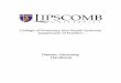 Dietetic Internship Handbook - Lipscomb University...The Lipscomb University Dietetic Internship Program (DI) is a post-baccalaureate certificate program within a private coeducational