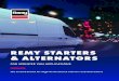 REMY STARTERS & ALTERNATORS › wp-content › uploads › 2020 › ...Remy Starters and Alternators for Sprinter Vans Remy starters and alternators for Sprinter vans are made for