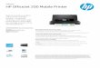 Datasheet HP OfficeJet 200 Mobile Printer · Datasheet HP OfficeJet 200 Mobile Printer Easy portable printing wherever you need it Simply print from your laptop or mobile devices