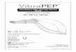 IFU MEDICA 44F50 - 44F10 01072018 - VibraPEP® · 2018-04-20 · The VibraPEP® and all components are not made with natural rubber latex. Single Patient Use. MEDICA HOLDINGS, LLC