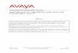 Application Notes for Algo 8180 SIP Audio Alerter with Avaya IP … · 2017-11-22 · and voice paging extensions, with call controls such as hold/resume, unattended, attended transfer