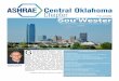 Monthly Newsletter of the Central Oklahoma Chapter · Monthly Newsletter of the Central Oklahoma Chapter G reetings ASHRAE Members, Associ-ates, Affiliates, and Students! I hope everyone
