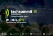 Proposal techsummit19 ENG - prod5.assets-cdn.io · company estabilished ﬁrst Smart City HUB in CEE, where are organized and specialized work-shops and events to topics „City Intelligence“