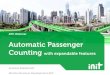 Automatic Passenger Counting with expandable …...Automatic Passenger Counting with expandable features APC Webinar Andreas Rakebrandt Director Business Development APC 2 Automatic