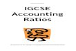 Prepared by D. El-Hoss IGCSE Accounting Ratios · Increase in trade payables Increase in short term loans Increase in other payables Decrease in other receivables Purchase of non-current