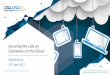 Securing the Lids on Containers in the Cloud · Securing the Lids on Containers in the Cloud Raymond Lay 10thApril 2017. Hello Motto. WHY Container Technology HOW Secure is it WHAT