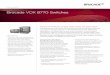 Brocade VDX 8770 Switches - Aspen Systems€¦ · Brocade VDX 8770 Switches offer an advanced feature set that non-virtual and Big Data environments require. With 10, 40, and 100
