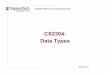 CS2304: Data Types - Virginia Techcourses.cs.vt.edu/~cs2304/spring2014/Notes/T02_DataTypes.pdfCS2304: Python for Java Programmers Monti 2014 Basic Output • Python provides the print()