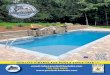 QUALITY FIBERGLASS POOLS SINCE 1958 ••• · 2020-03-06 · Quality Fiberglass Pools ... Design Options 90+ models Unlimited Limited to standard shapes Interior Finish Smooth,