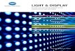 LIGHT & DISPLAY - KONICA MINOLTA Europe · Model Colour Luminance Meter LS-150 Colour Luminance Meter LS-160 Measuring angle 1° 1/3° Luminance meter class (Applicable standard)