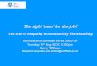 The right ‘man’ for the job? The role of empathy in .../file/Right-Man-DIS... · HND/Cert 16 Degree 137 PG Cert/Diploma 98 Masters degree 70 Doctorate (FL staff) 1 Other 21 Educational