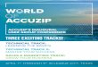 THREE EXCITING TRACKS! - AccuZIP Inc.Session: Marketing to the Generations Session: Improving profitability in Direct Mail Session: Full-Service Mailings (Preparing and Submitting)