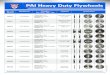 PAI Heavy Duty Flywheels€¦ · PAI Heavy Duty Flywheels DSF-1191 M ay 2018 PAI / Excel Reference OEM Reference Description Size / Holes / Teeth / Type Application Flywheel Photos