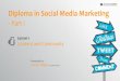 Diploma in Social Media Marketing...Let’s Begin What is Social Media Marketing? What is Social Media Marketing? Social media is a set of computer mediated tools that allow users