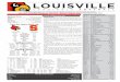 LOUISVILLE - s3.amazonaws.com€¦ · • 13 NCAA appearances • 2014 American Athletic Conference Tournament Champion • BIG EAST Tournament Champions, 2007, 2012; • BIG EAST