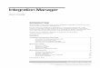 Integration Manager - CU*Answers · This booklet is the user guide for the Integration Manager software created by CU*Answers Software Integrations. The CU*Answers Integration Manager