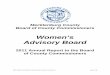 Women’s Advisory Board - Mecklenburg County Government€¦ · 2011 ACCOMPLISHMENTS OF THE WOMEN’S ADVISORY BOARD • Since the board was restructured, the WAB has consistently