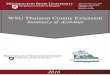 WSU Thurston County Extension · In 2016, WSU Thurston County Extension received $150,425 in direct funding from WSU, and leveraged an additional $420,552 in programmatic, technical