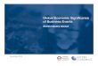 Global Economic Significance of Business Events...2018/11/09  · Indonesia,and Saudi Arabia. Based on its $621.4 billion direct GDP Based on its $621.4 billion direct GDP impact,