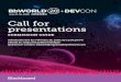 Call for presentations · | 4 | CALL FOR PRESENTATIONS | SUBMISSION GUIDE BbWorld 2020 program themes You have a unique point of view, and we want to learn from you. BbWorld 2020