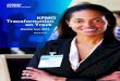 KPMG Transformation on Track · 2018-04-02 · Message from the CEO “KPMG is serious about transformation ” Transformation is the heartbeat of what we do and who we are. It is