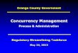 Concurrency Management - Orange County, FloridaConcurrency Process Exempt Residential Development includes: – De minimis impacts – Single platted residential lot of record –