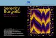 Serenity Bargello · Serenity Bargello Designed by Patti Carey Finished Quilt Size: ... Fold strip set in half, right sides facing, aligning the long edges, and making sure that the