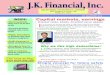 J.K. Financial, Inc. - WordPress.com · 2018-09-24 · J.K. Financial, Inc. REGISTERED INVESTMENT ADVISOR 8222 Douglas Ave Suite 590 Dallas, TX 75225 4th QUARTER 2018 Don’t miss