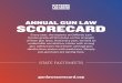 ANNUAL GUN LAW SCORECARD - CaringCrowd · 2018-02-28 · ANNUAL GUN LAW SCORECARD Every year, the experts at Giffords Law Center grade all 5 states on the strength of their gun laws