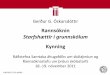 Rannsóknin - University of Iceland · 2011-11-22 · Kynning Ráðstefna Samtaka áhugafólks um skólaþróun og Rannsóknastofu um þróun skólastarfs 18.-19. nóvember 2011 