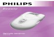 Satinelle sensitive - Philips€¦ · Satinelle Sensitive - with unique pain softener With your new Satinelle Sensitive epilator you can remove undesired hair quickly, easily and