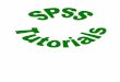 Getting Started and Entering Data - UrgentHomeworkHelp … · Getting Started and Entering Data In this tutorial you will learn: 1. How to start an SPSS session 2. How to type in