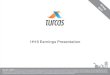 1H19 Earnings Presentation - TurcasSource: RWE & Turcas IFRS consolidated financials. 7 RWE & Turcas JV – 1H19 Key Highlights MM TL RWE & Turcas 1H19 Highlights 16% y/y 336 • Increase