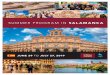 SUMMER PROGRAM IN SALAMANCA - UMass Amherst · SUMMER PROGRAM IN SALAMANCA, SPAIN WHAT’S INCLUDED • On-site safety, health, and cultural orientation • Accommodation in host