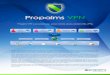 Propalms VPN is an easy-to-use, secure remote access ...€¦ · Propalms VPN is an application gateway that provides secure access to the applications using standards based SSL encryption