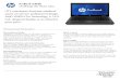 HP recommends Windows® 7. · 2011-05-11 · HP recommends Windows® 7. THE ProBook . ProBook 1 ProBook . Author: seth.annis Created Date: 5/10/2011 9:09:12 AM 