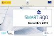 Proxecto SMARTIAGO - Concello de Santiago de …...2019/11/15  · Su objetivo principal es la puesta en marcha de un conjunto de soluciones tecnológicas innovadoras en el ámbito