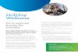 Holiday Wellness - UnitedHealthcare Inc€¦ · Holiday Wellness In this issue: • Fit in exercise during the holidays • 10 holiday food safety tips • How to keep your heart