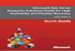 Microsoft SQL Server AlwaysOn Solutions Guide fordownload.microsoft.com/download/0/F/B/0FBFAA46-2BFD-478F... · 2018-10-13 · Microsoft SQL Server AlwaysOn Solutions Guide for High