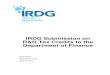 IRDG Submission on R&D Tax Credits to the Department of ... · IRDG Submission on R&D Tax Credits to the Department of Finance April 12, 2013 5 20 positions for College placements