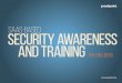 SAAS-BASED Security Awareness - Proofpoint, Inc. · EBOOK | SaaS-Based Security Awareness and Training for End Users 7 INTERACTIVE TRAINING MODULES Our library of short, interactive