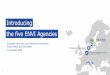 Introducing the five ENVI Agencies - European Parliament ENVI... · Prepare Europe for emerging health threats Pooling the best EU scientific expertise Sustainable management of chemicals