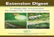 Extension Digest · Extension Digest is a publication from the National Institute of Agricultural . Extension Management (MANAGE). The purpose is to disseminate information on extension
