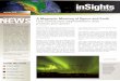 inSights - Earthscope€¦ · New Uses or the Plate Boundary Observatory . 2 inSights the EarthScope newsletter continued from front A Magnetic Meeting of Space and Earth How EarthScope