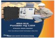 IRM-915 Portable Hg CEM - d3pcsg2wjq9izr.cloudfront.net · IRM-915 Portable Hg CEM Process Stack Monitor Tune Your Mercury Control Technology in Real-Time your partner for mercury